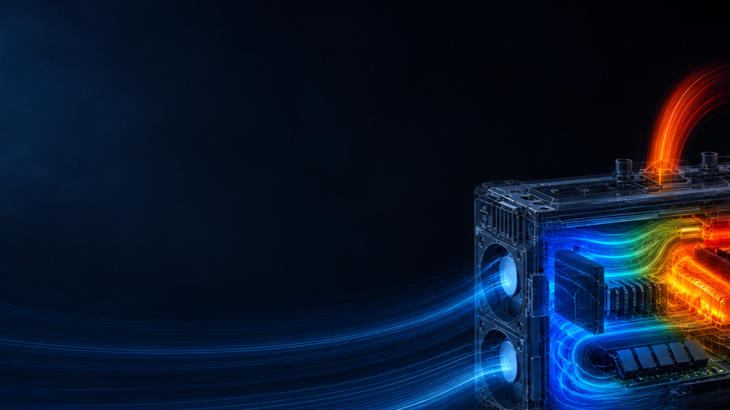 Thermal and industrial flow CFD visualization